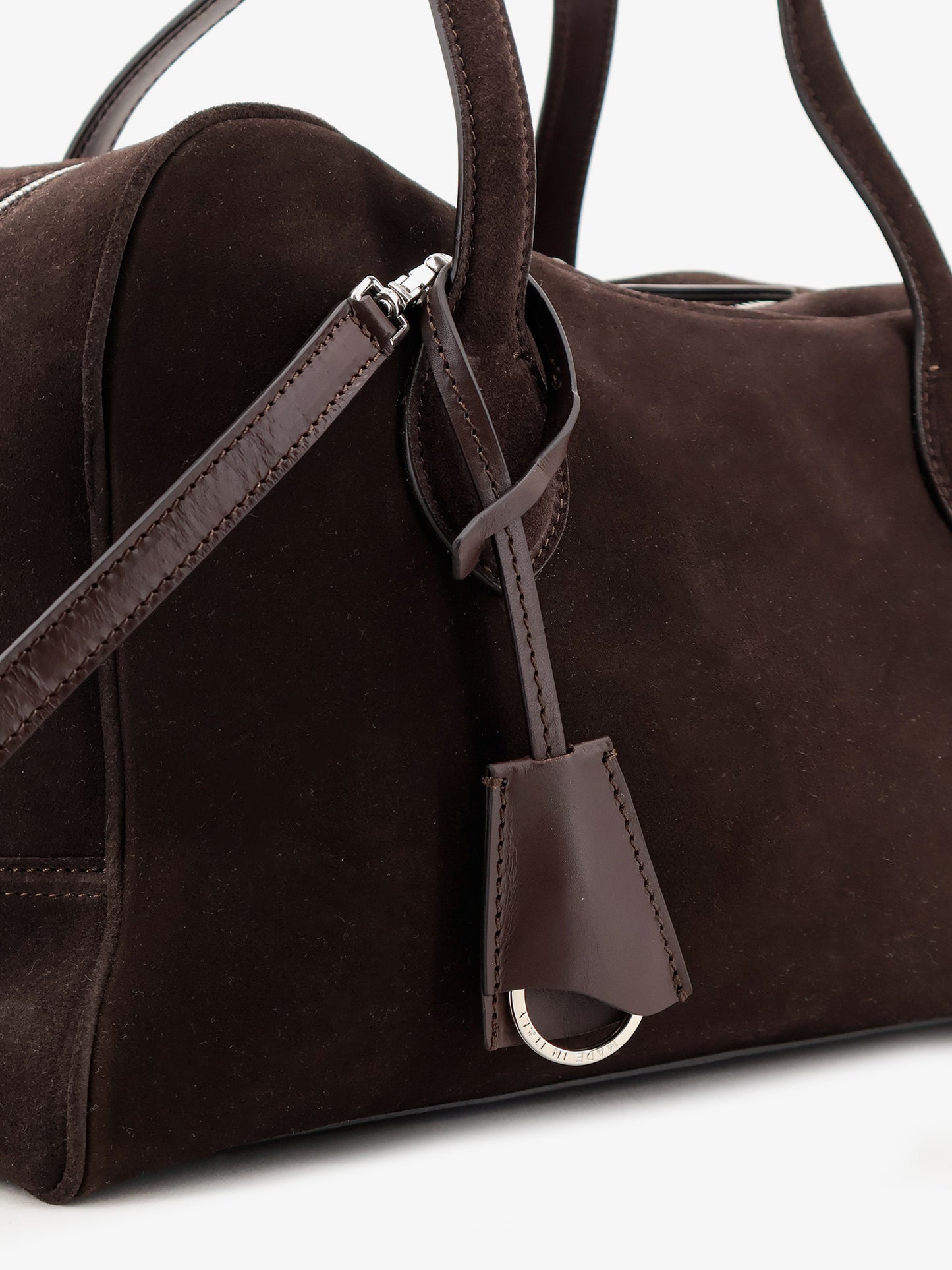 Borsa a mano Noale in suede