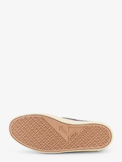 Sneakers Windscape Low in pelle silver thumbnail
