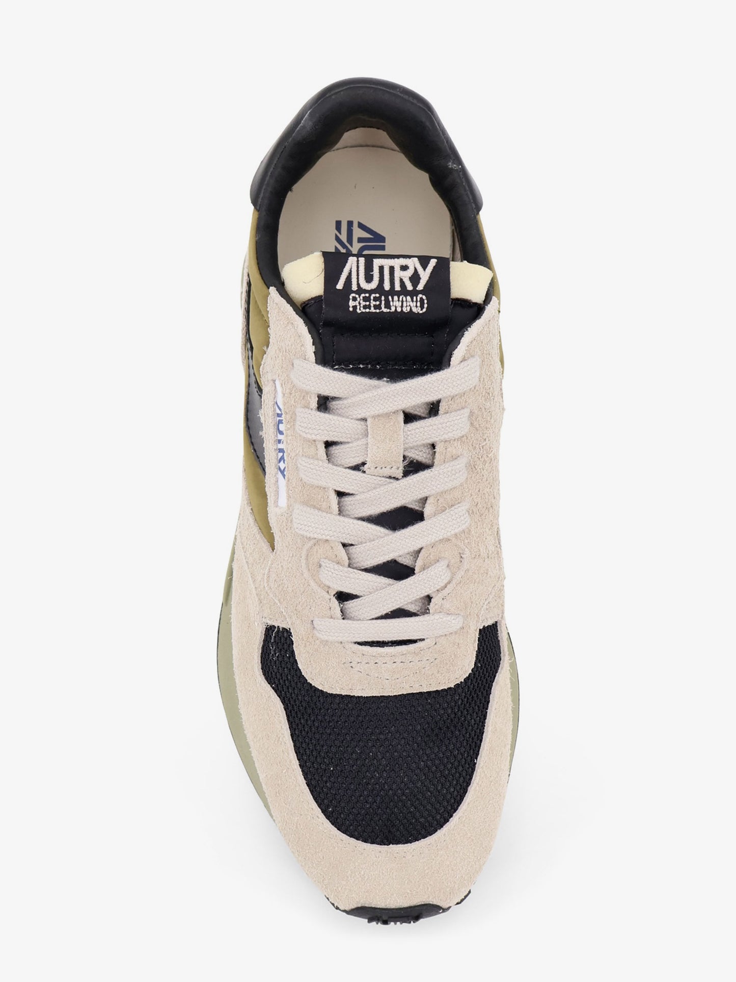 Reelwind Low mesh and suede sneakers with iconic side logo