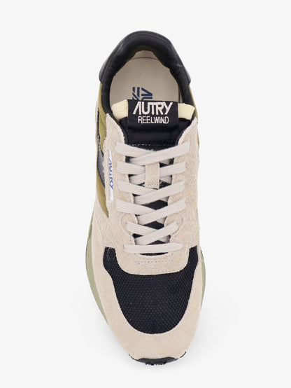 Reelwind Low mesh and suede sneakers with iconic side logo thumbnail
