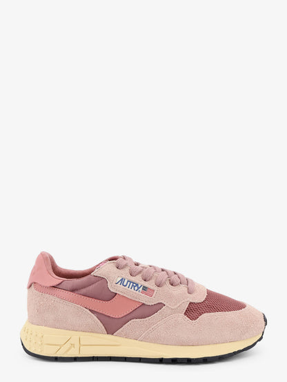 Reelwind Low mesh and suede sneakers with side logo thumbnail