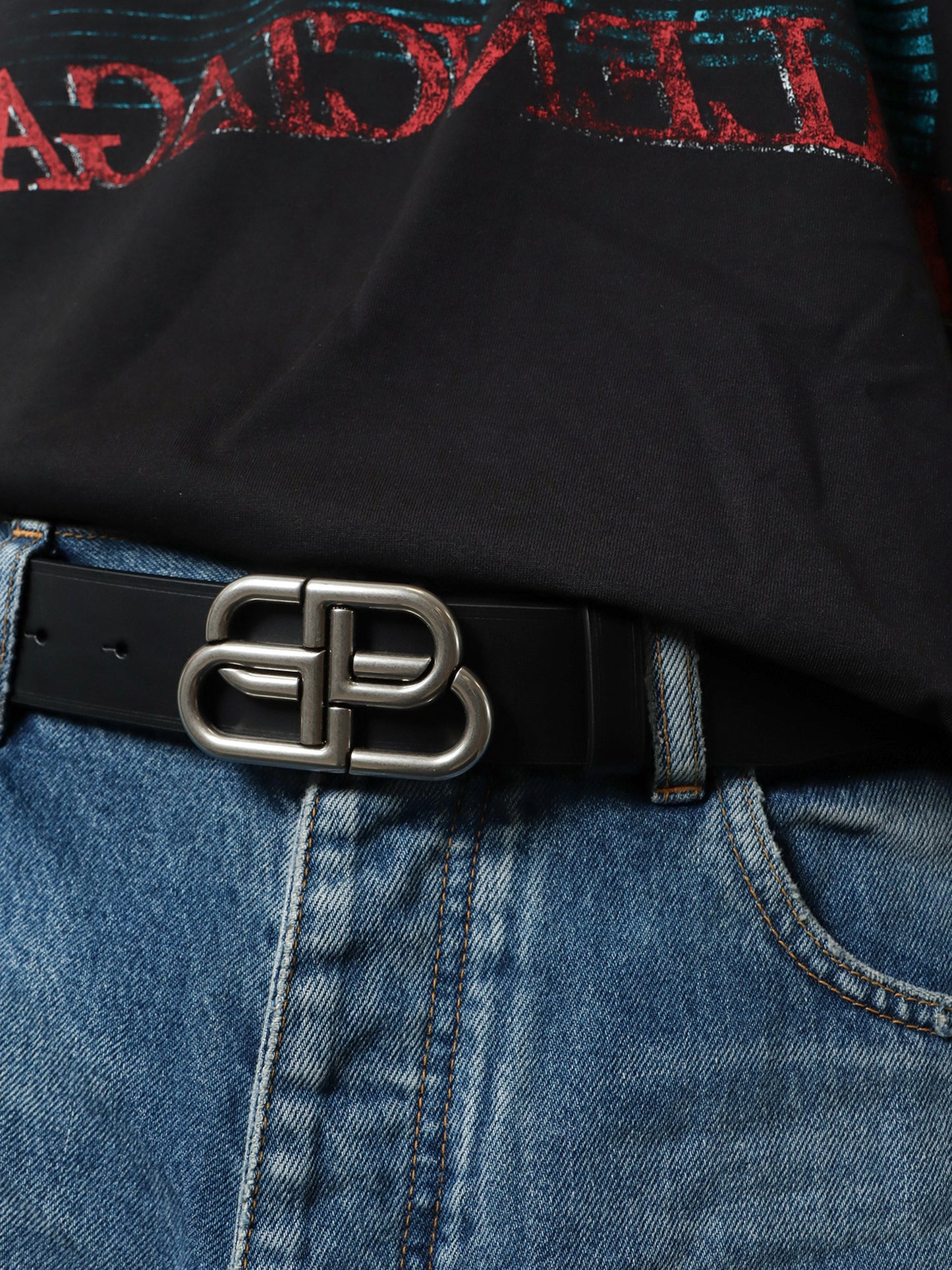 Cintura BB Large in pelle
