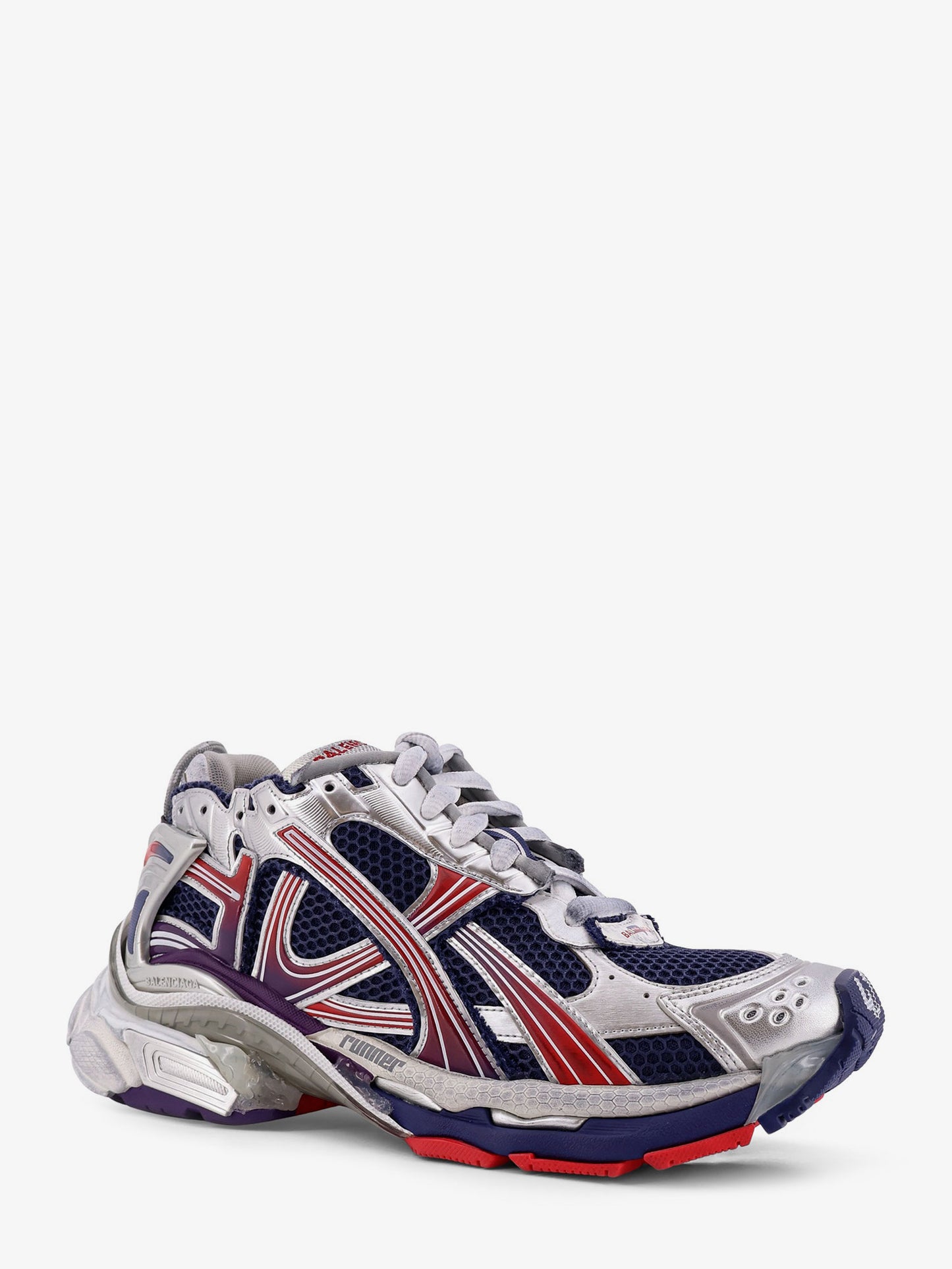 Mesh and nylon Runner sneakers