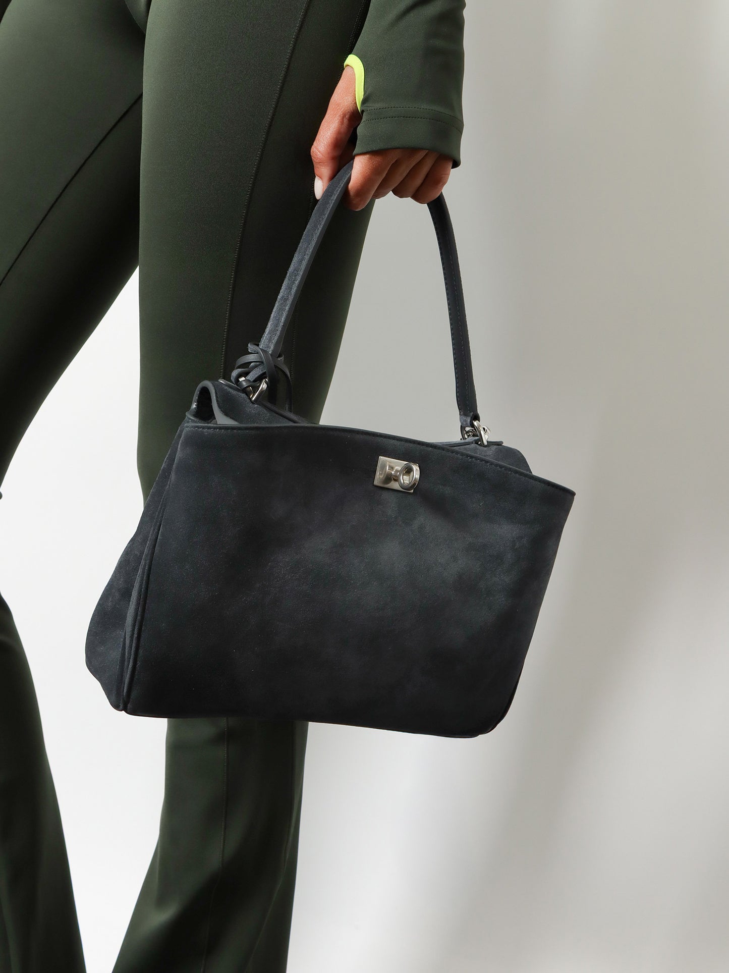 Rodeo S suede crossbody bag