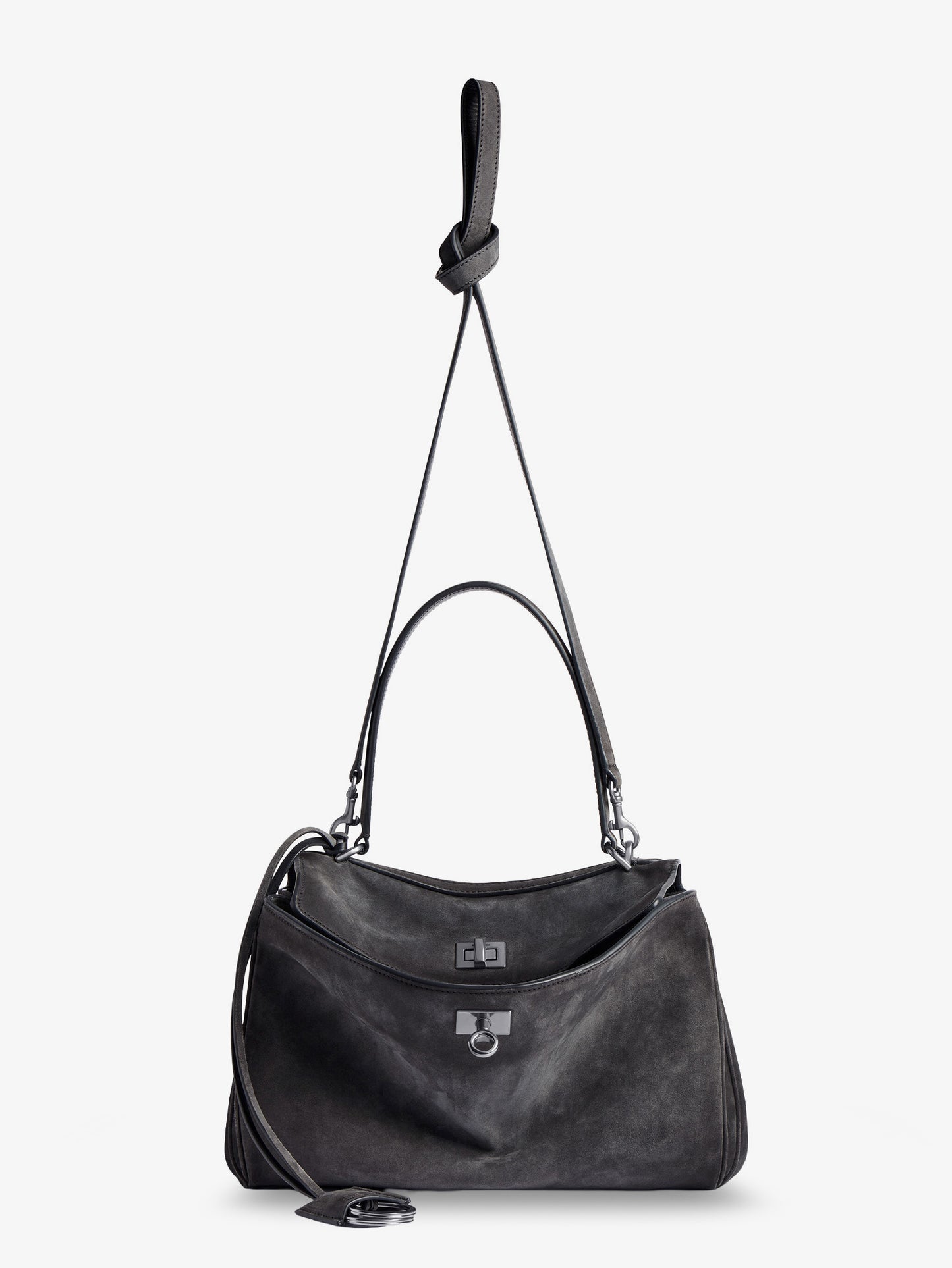 Rodeo S suede crossbody bag