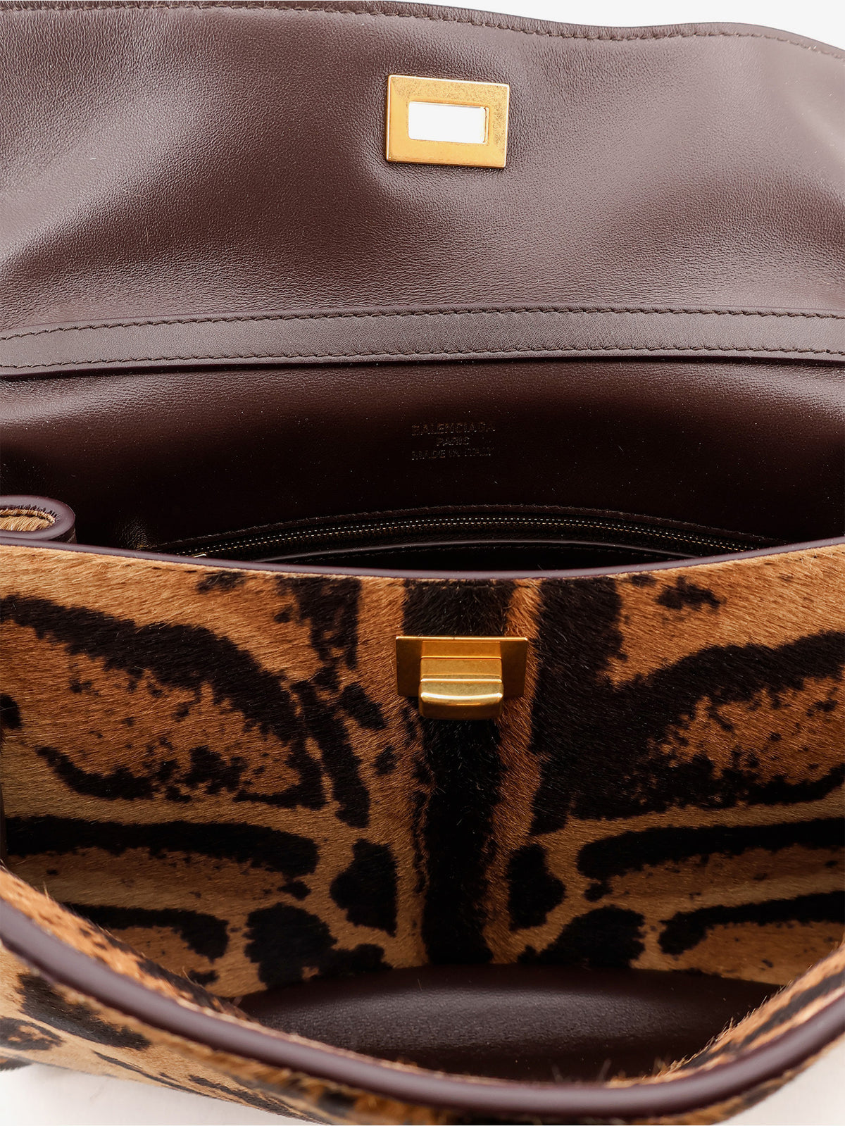 Rodeo Top Handle S pony-skin leather crossbody bag