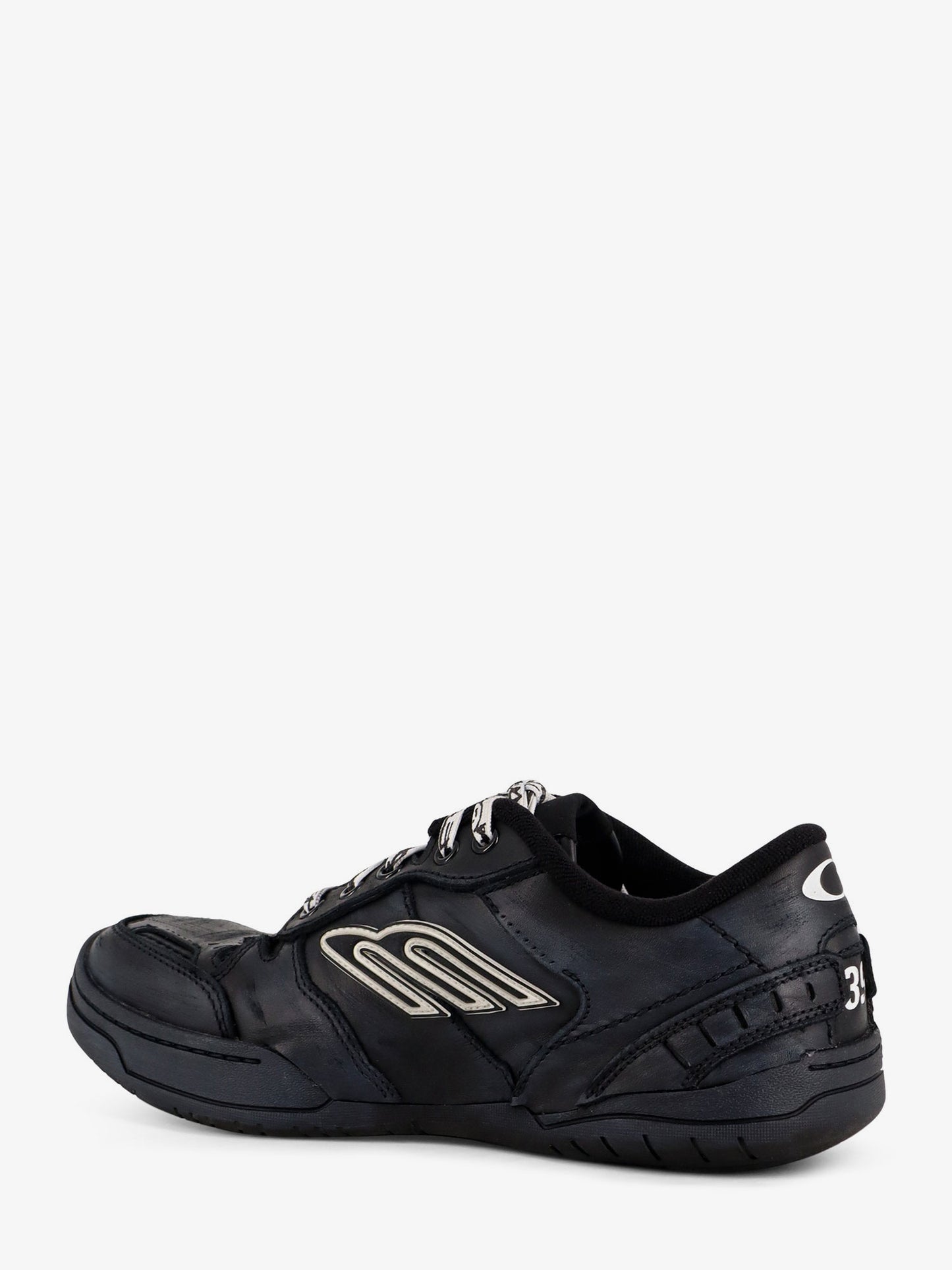 Hamptons Worn-Out low-top leather sneakers