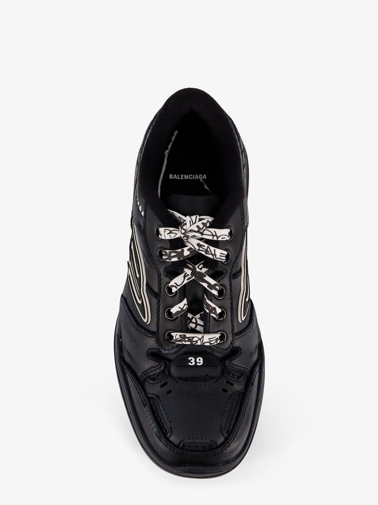 Hamptons Worn-Out low-top leather sneakers