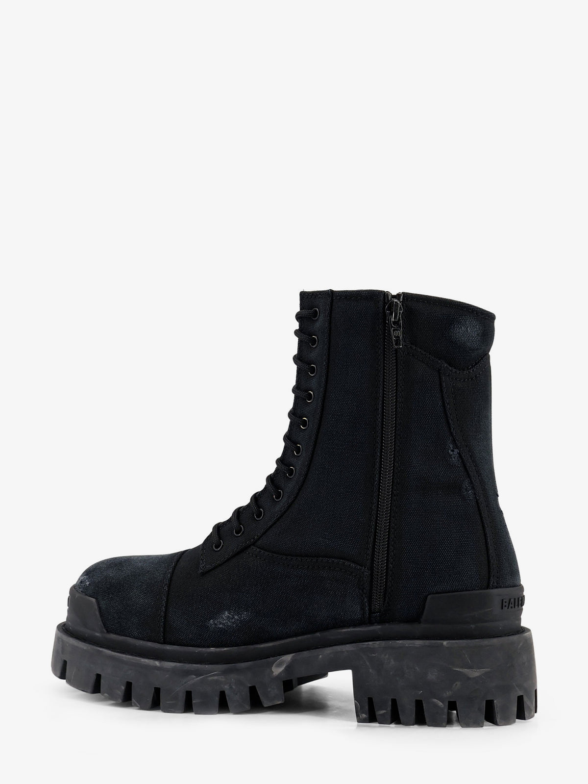 Strike leather boots