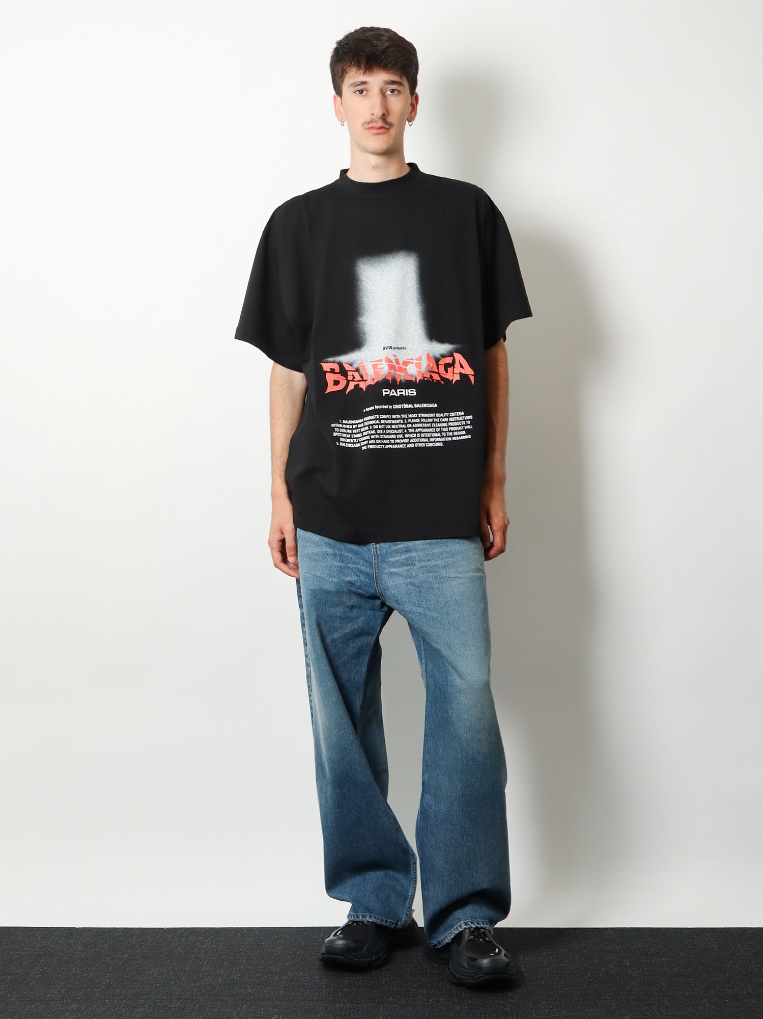 The Door cotton T-shirt BALENCIAGA - Nugnes1920