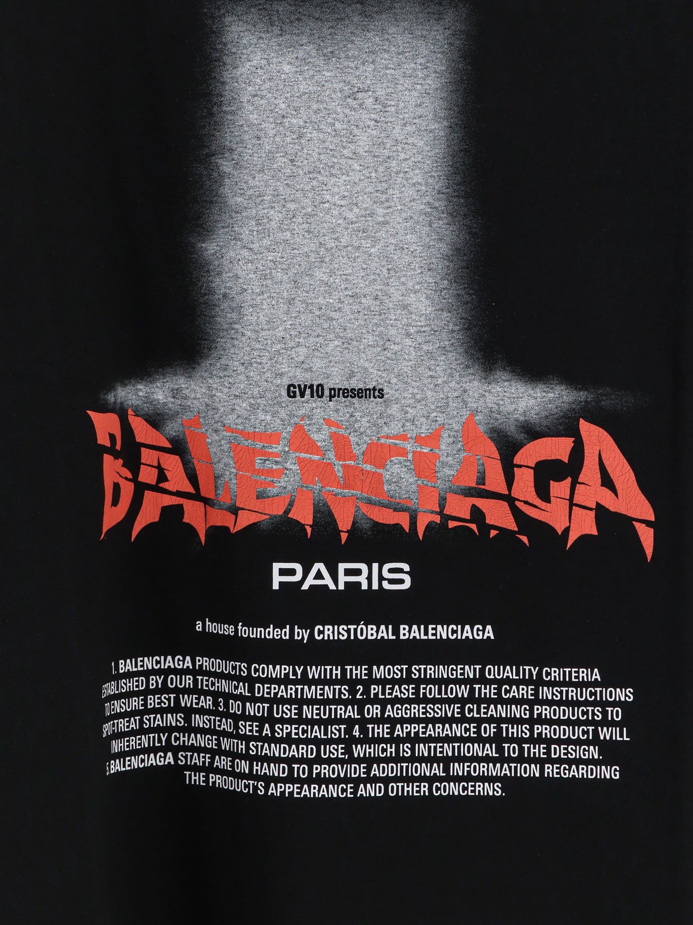 The Door cotton T-shirt BALENCIAGA - Nugnes1920