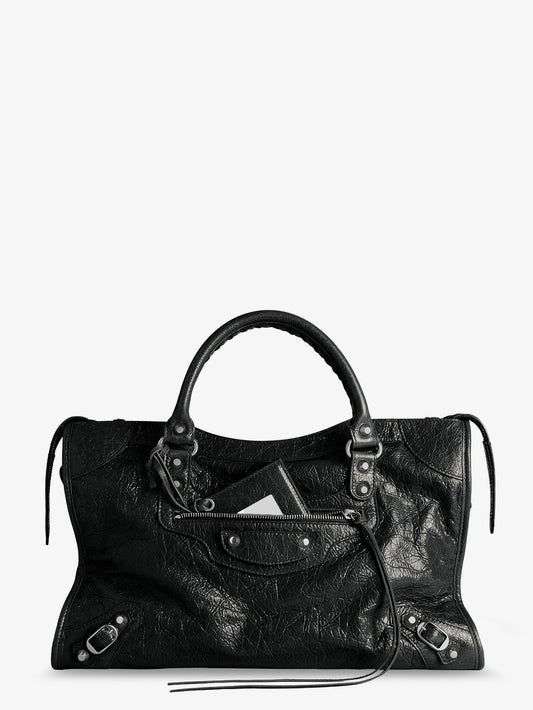 Le City M leather crossbody bag
