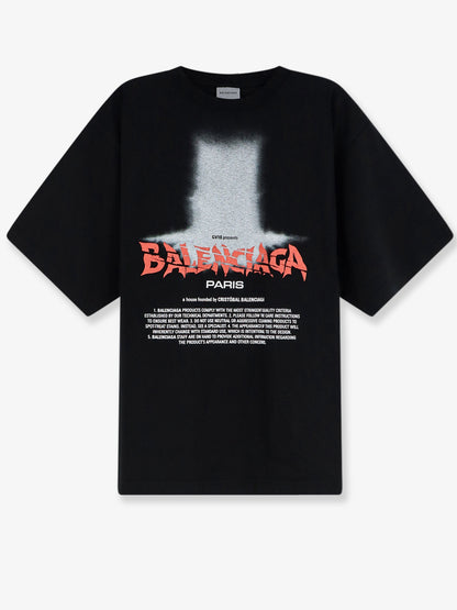 Cotton T-shirt with front logo print thumbnail