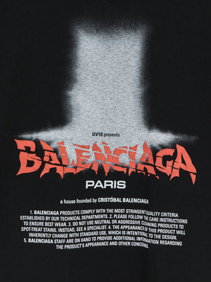 Cotton T-shirt with front logo print thumbnail