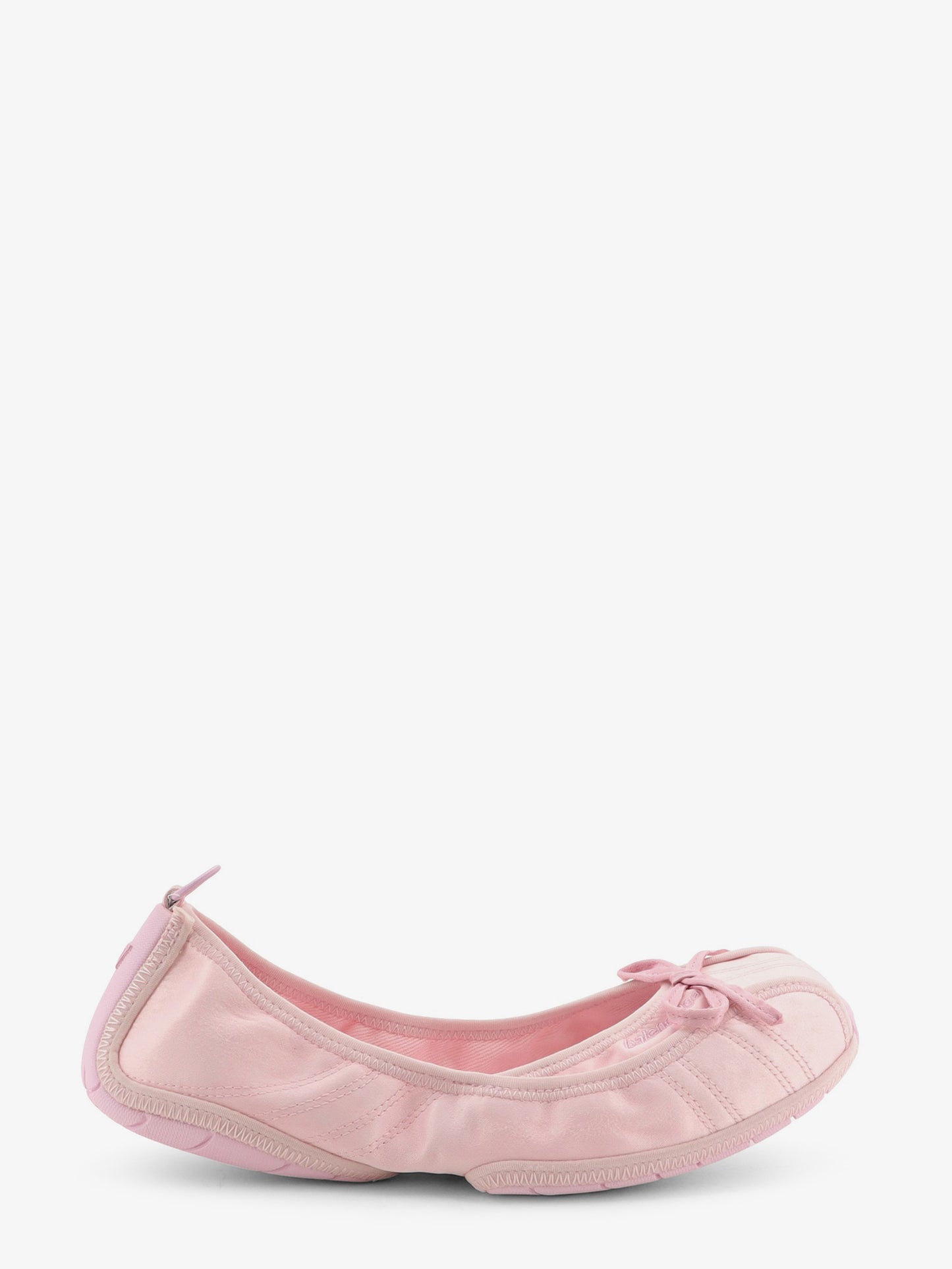 Ballerina sneaker in satin