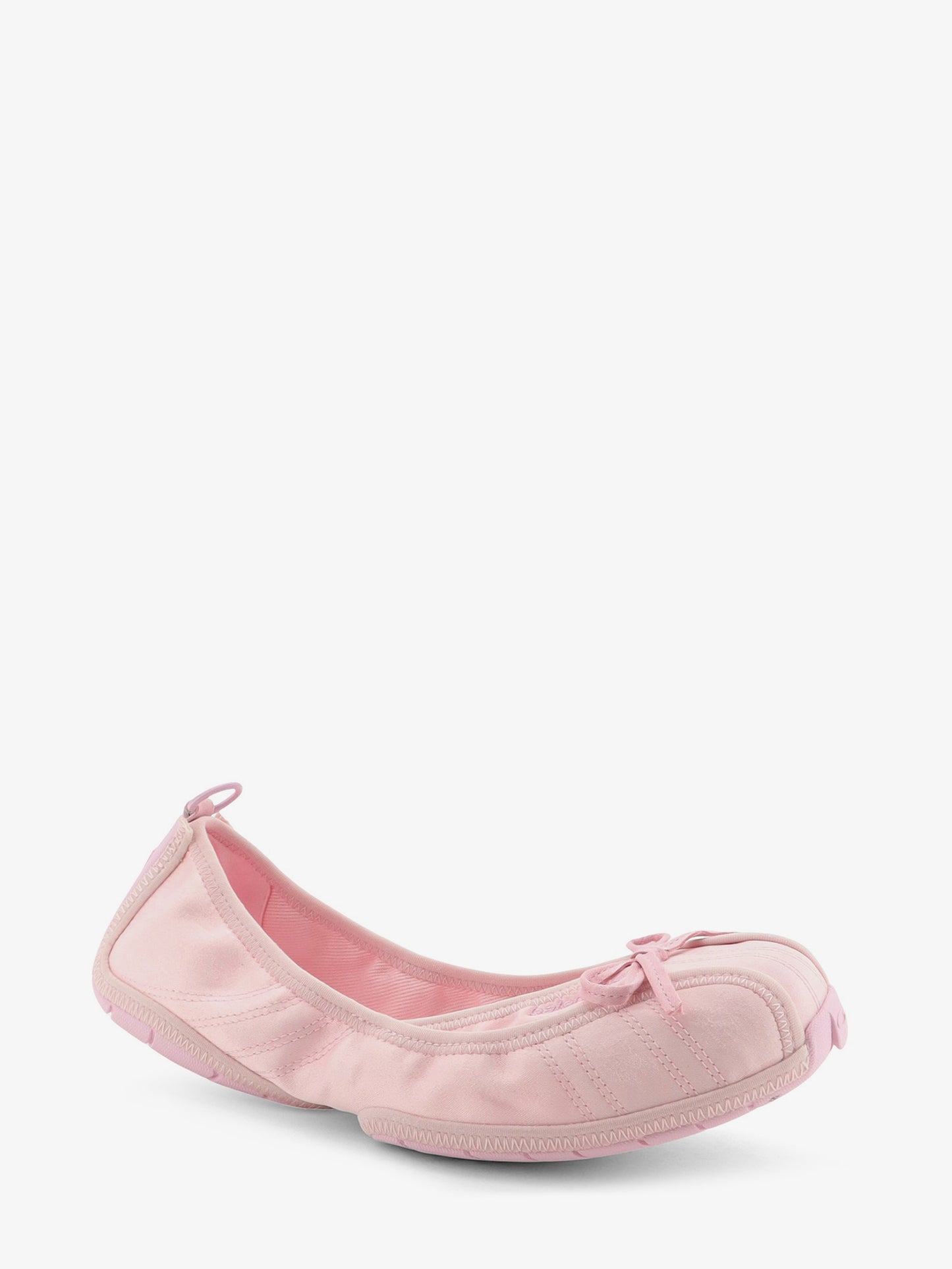 Ballerina sneaker in satin