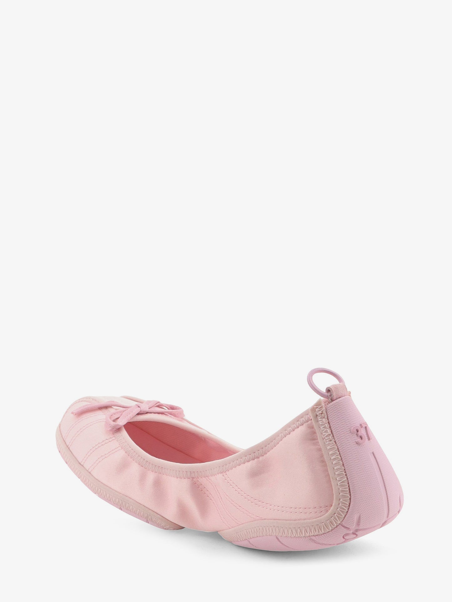 Ballerina sneaker in satin