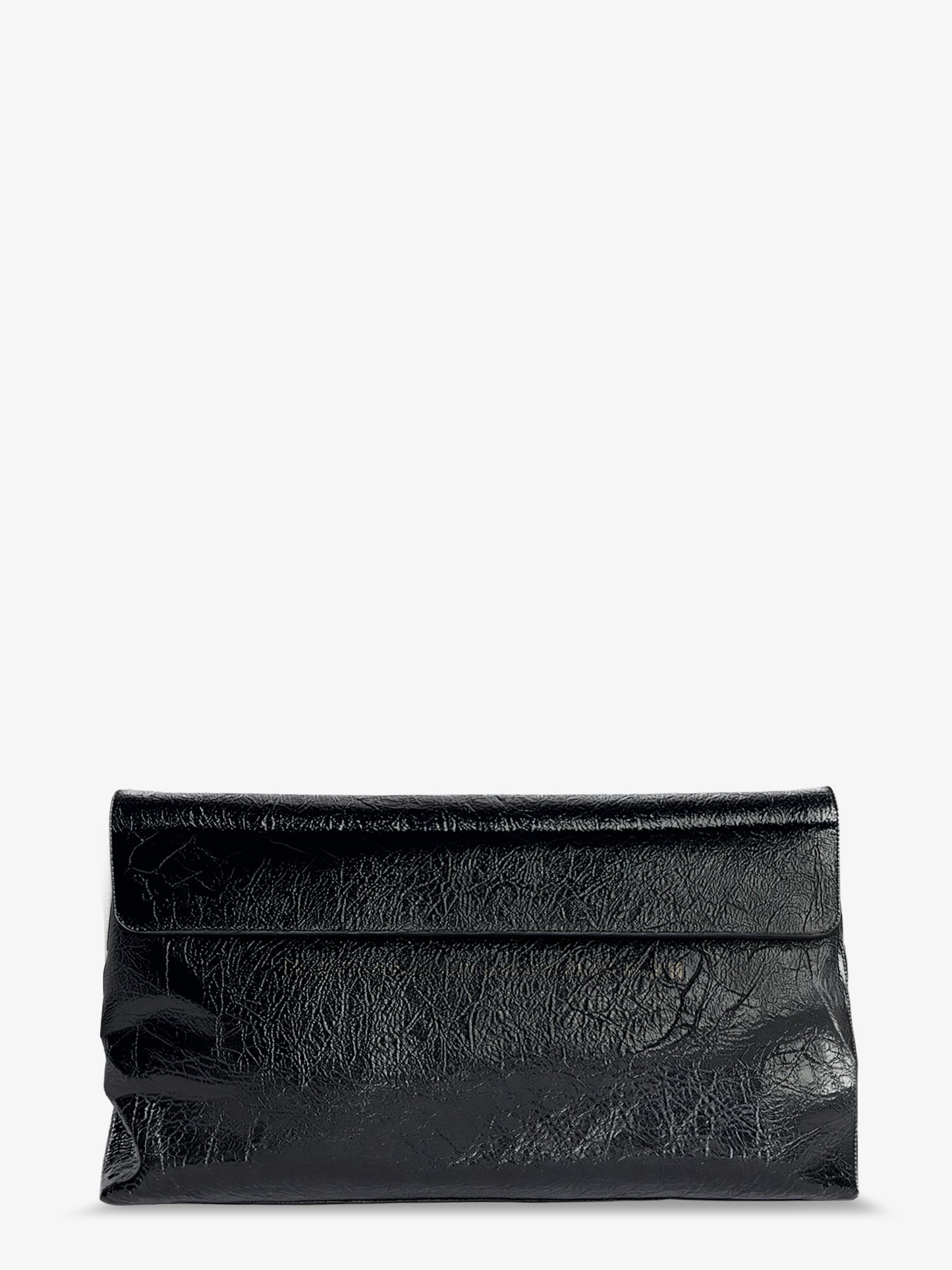 Le City leather clutch bag