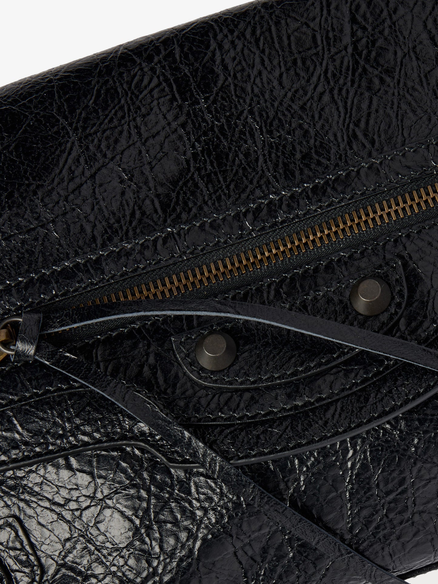 Le City leather clutch bag