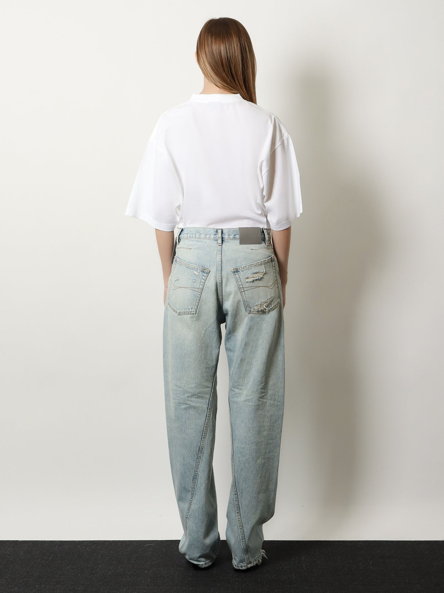 Jeans Twisted Seam 