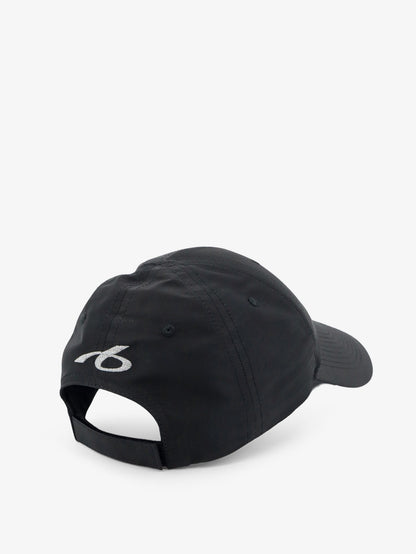 Techwear technical fabric hat with embroidered lettering logo thumbnail