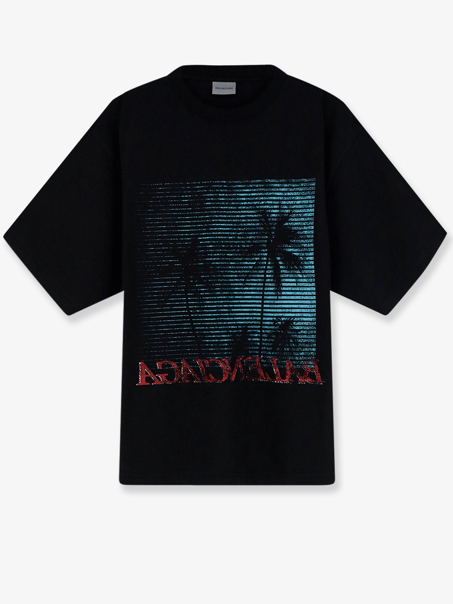 ろ*ん様 balenciaga Tシャツ Cotton T-shirt with front print BALENCIAGA - Nugnes1920