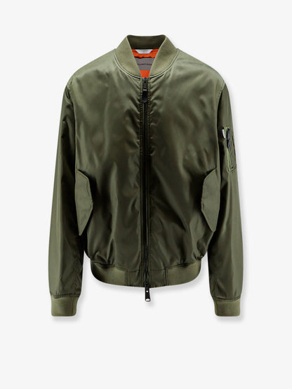 Nylon bomber with orange lining thumbnail