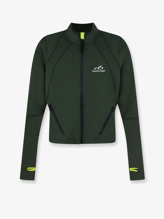 Fitted Zip-Up sweatshirt