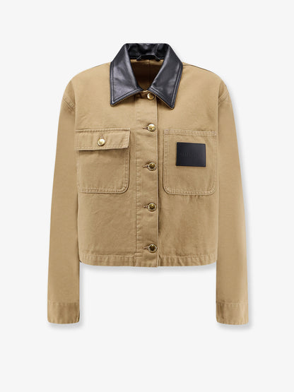 Workwear Cropped Canvas Jacket thumbnail