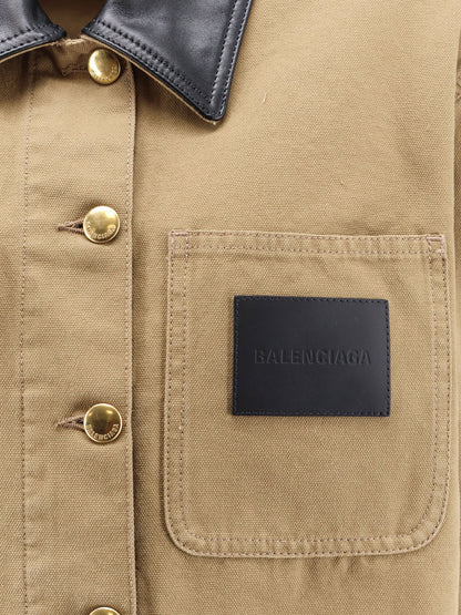 Workwear Cropped Canvas Jacket thumbnail