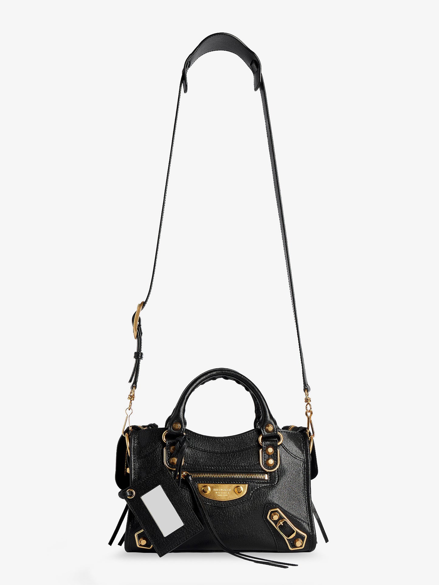 Le City Uptown Mini leather handbag