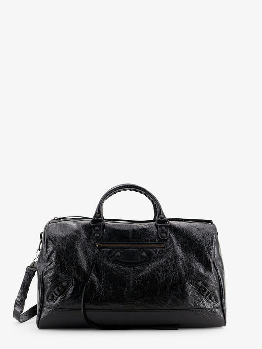 Le City Boston L Leather Handbag