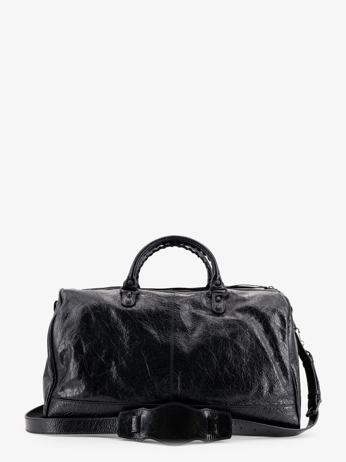 Le City Boston L Leather Handbag