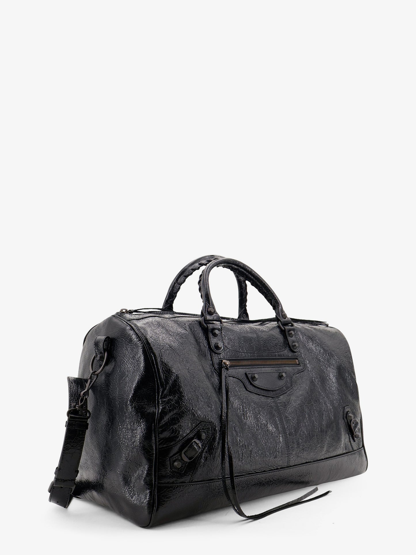 Le City Boston L Leather Handbag
