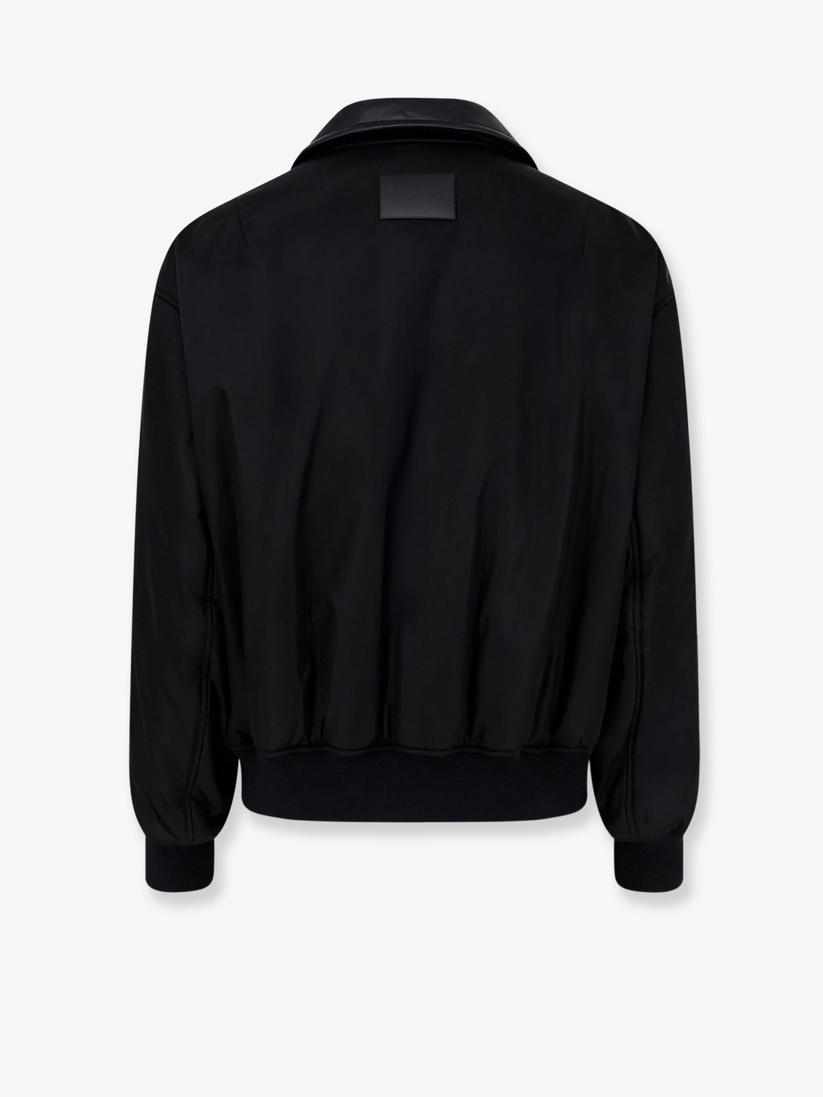 Cocoon down jacket in cotton blend