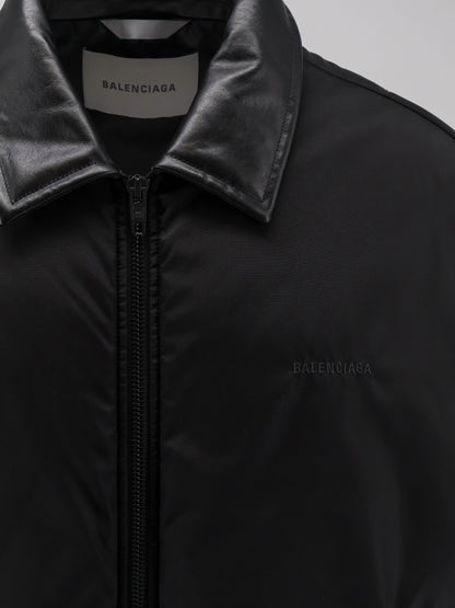 Cocoon down jacket in cotton blend thumbnail