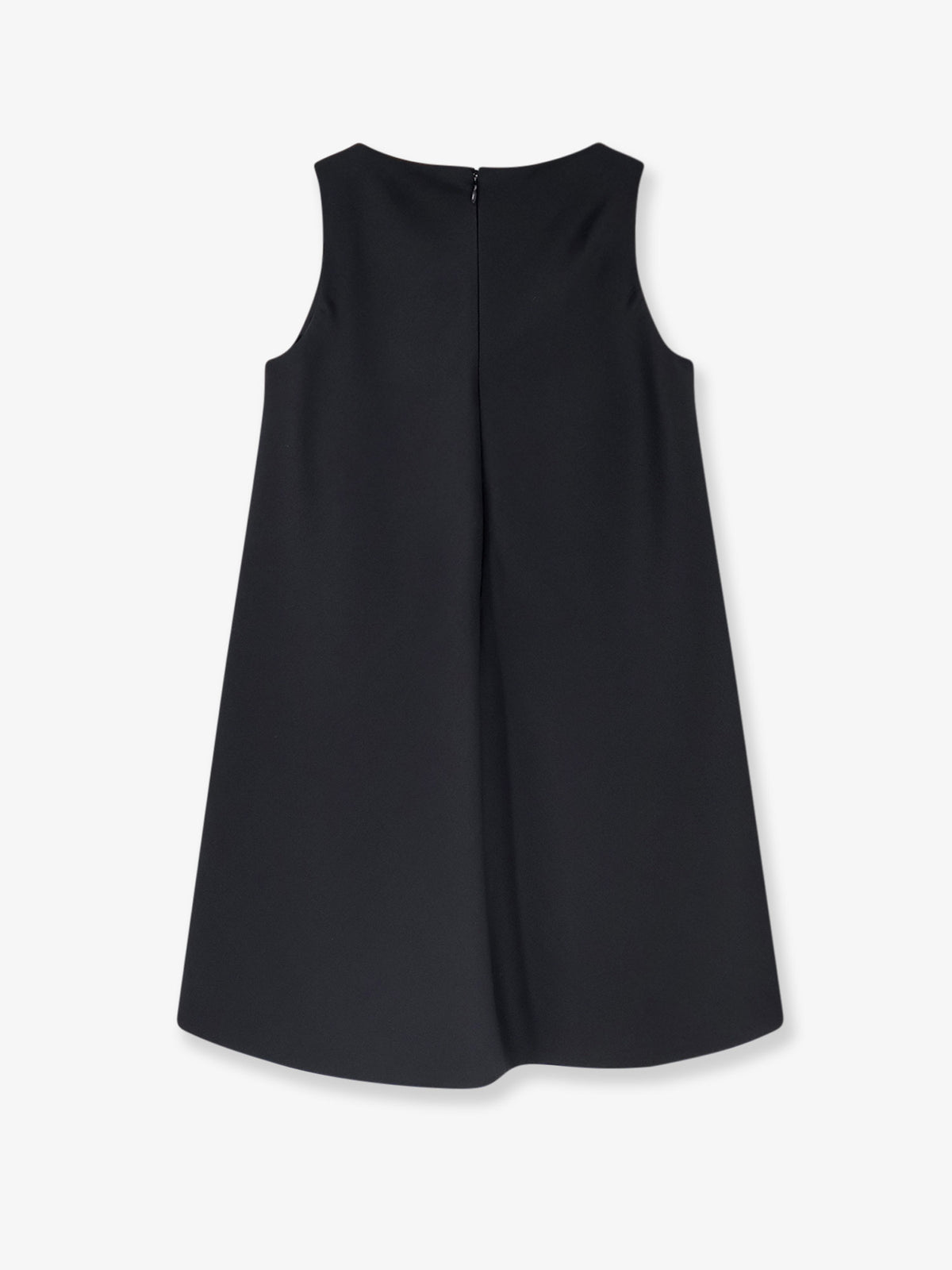 A-line silk mini dress