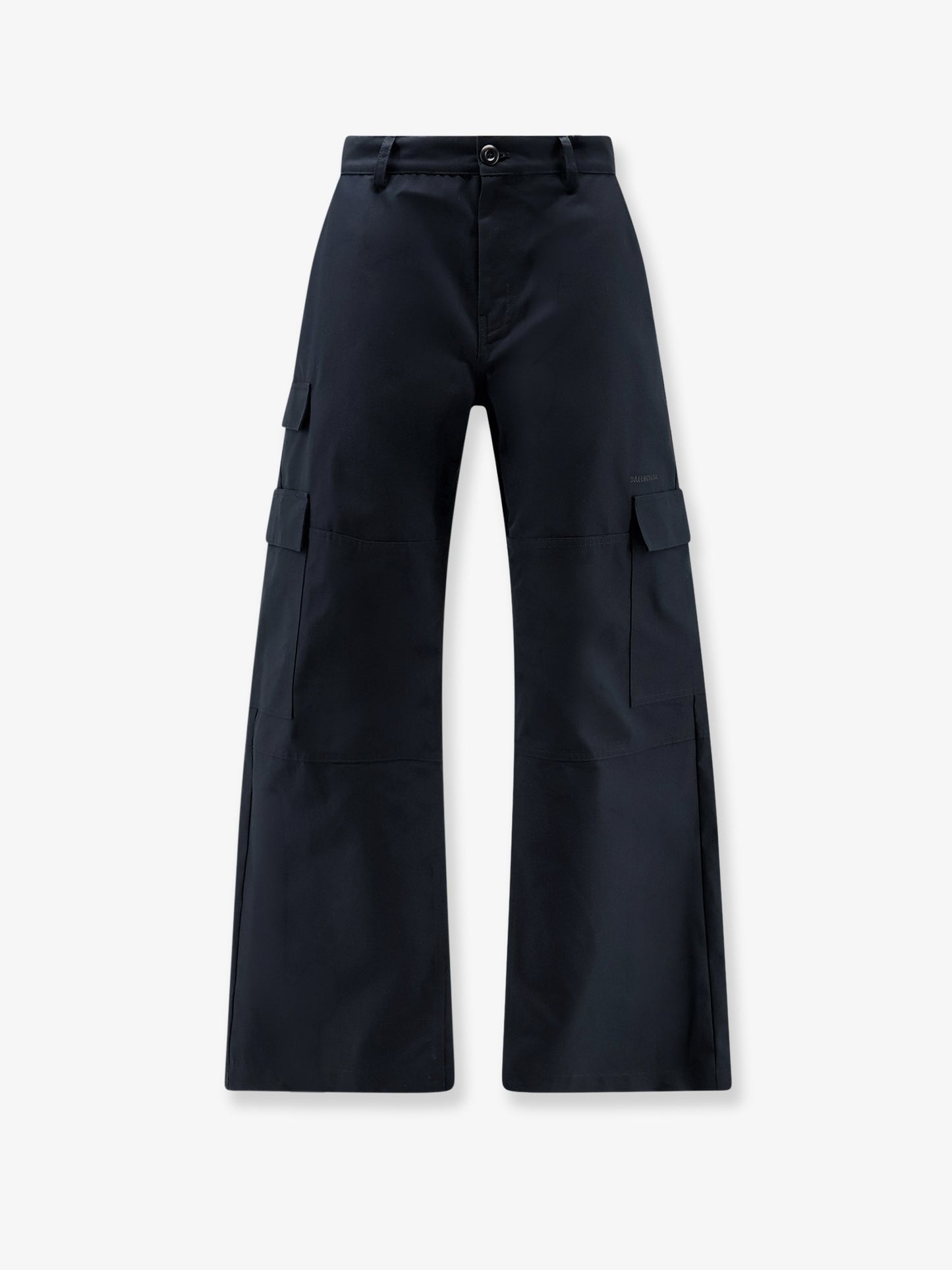 Straight Fit Cargo cotton trousers