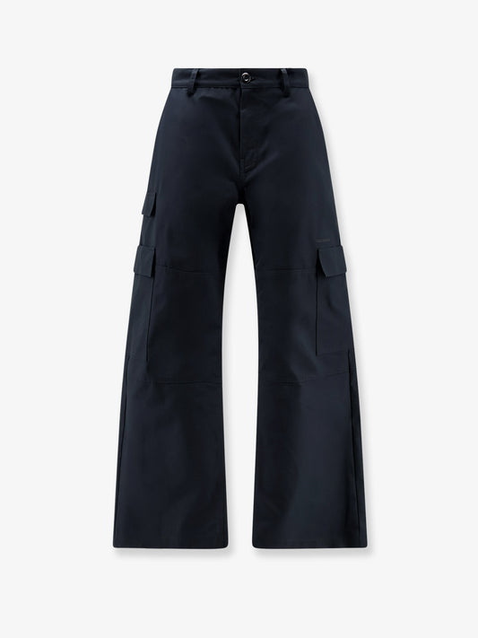Straight Fit Cargo cotton trousers