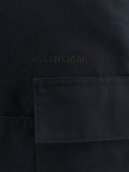 Straight Fit Cargo cotton trousers thumbnail