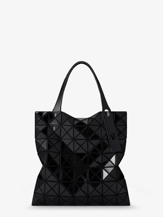Prism shoulder bag with geometric pattern