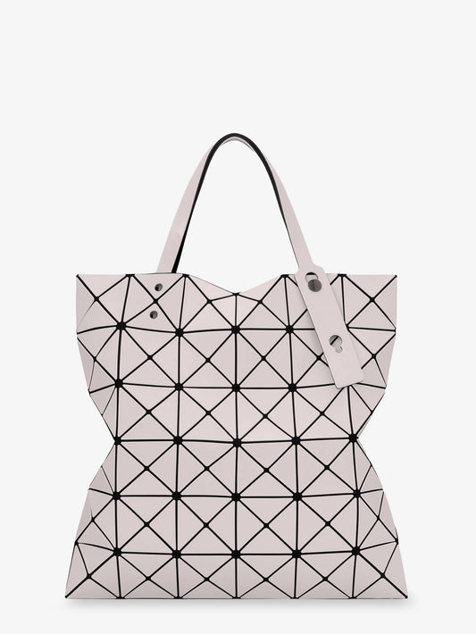 Lucent shoulder bag with traingular pattern