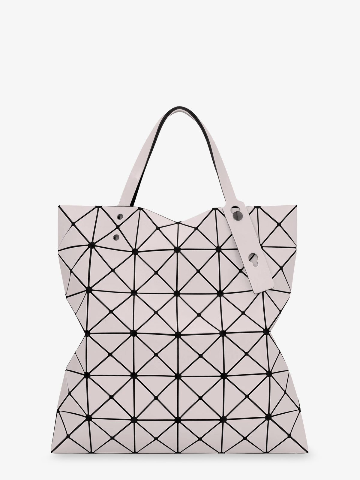 Borsa a spalla Lucent con pattern triangolare