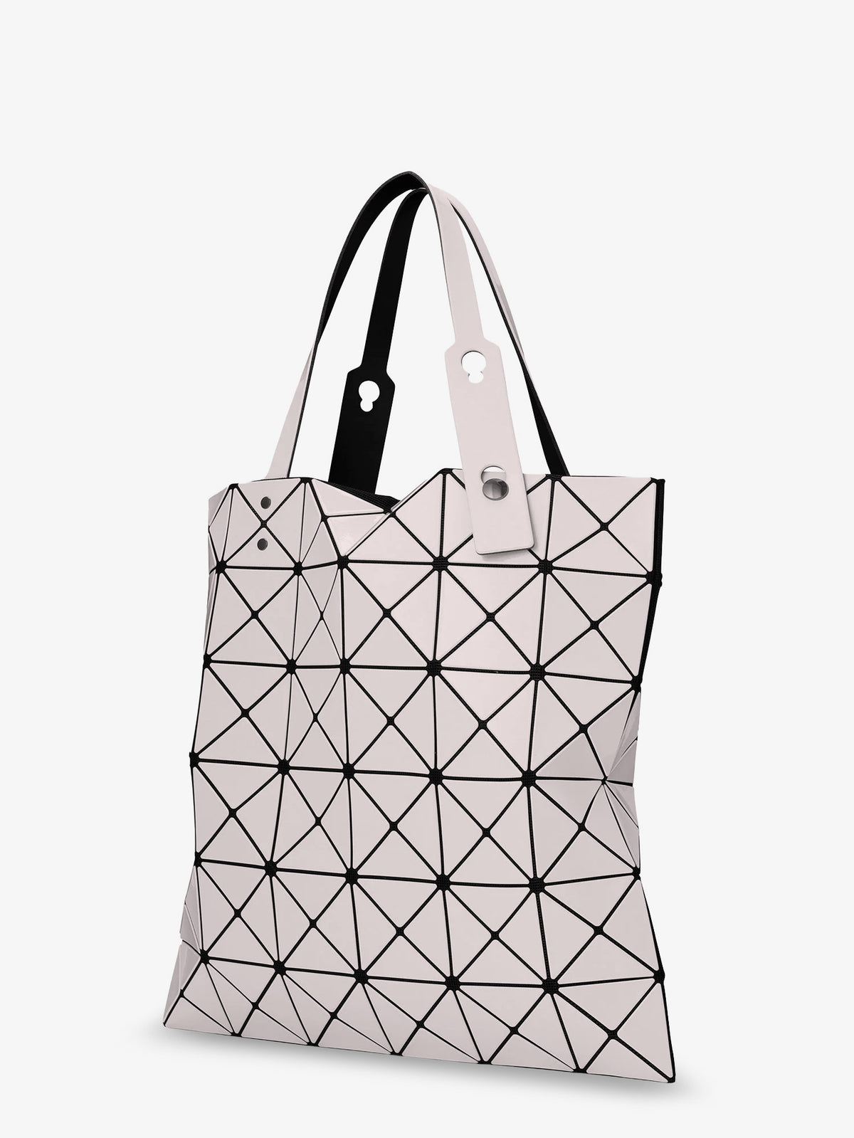 Borsa a spalla Lucent con pattern triangolare