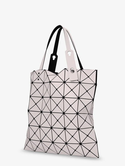 Borsa a spalla Lucent con pattern triangolare thumbnail