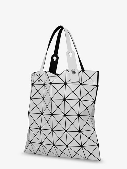 Borsa a spalla Lucent con pattern triangolare thumbnail