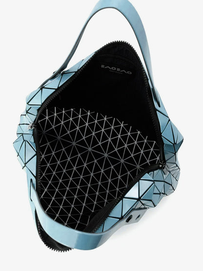 Row Metallic shoulder bag with triangular pattern thumbnail