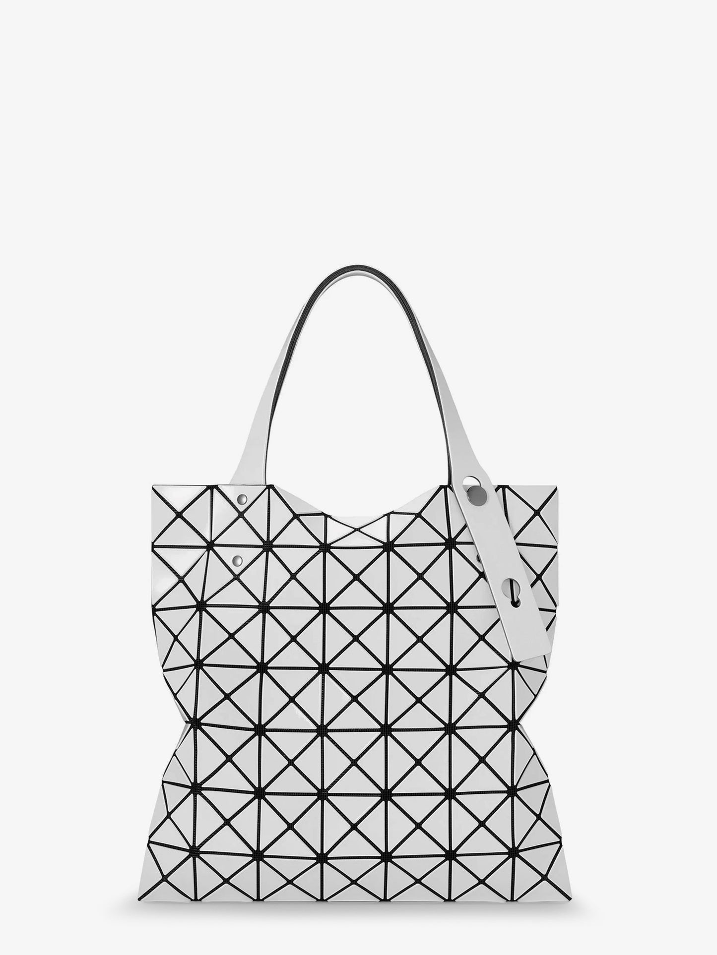 Prism shoulder bag with geometric pattern