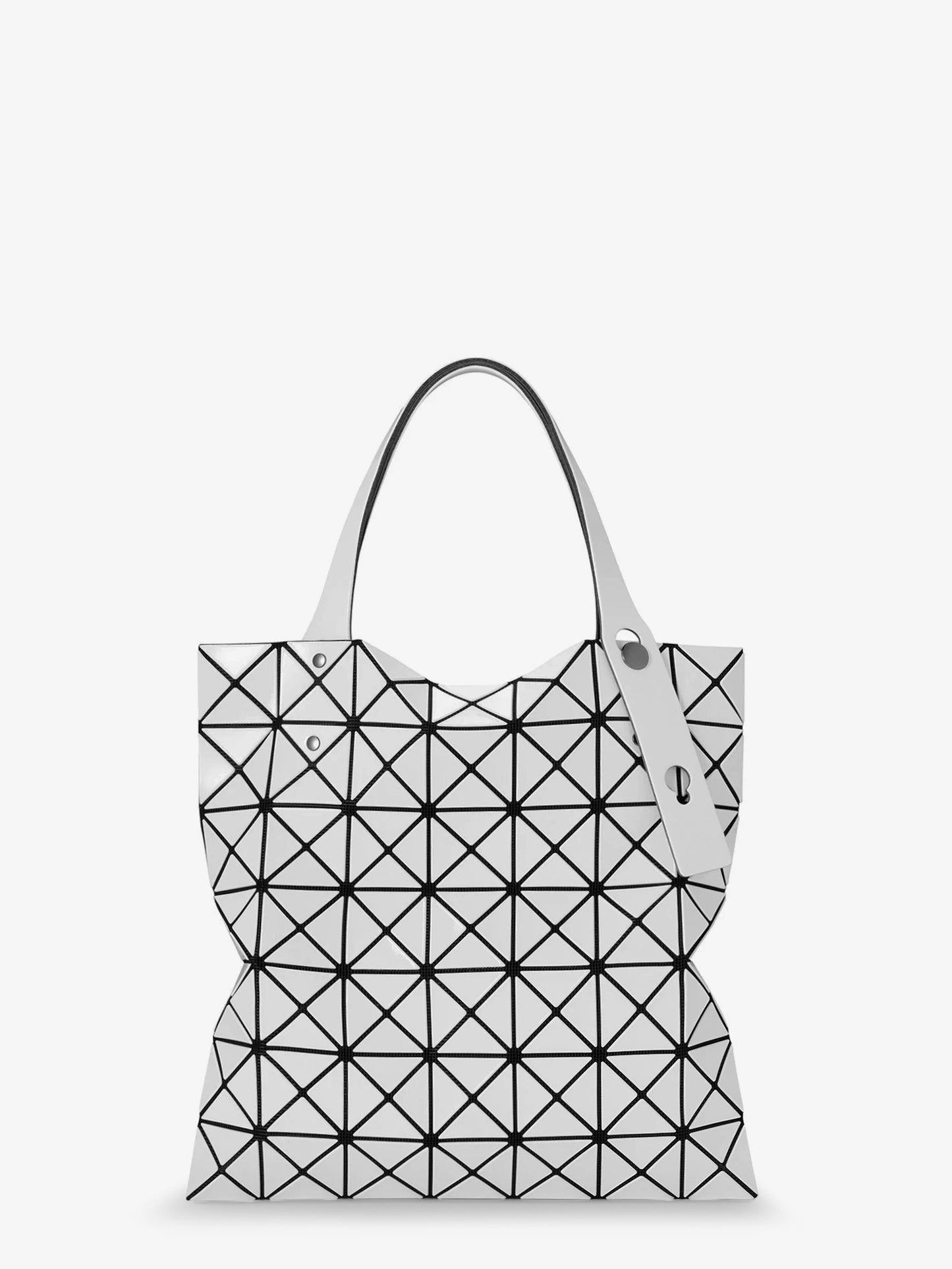 Prism shoulder bag with geometric pattern