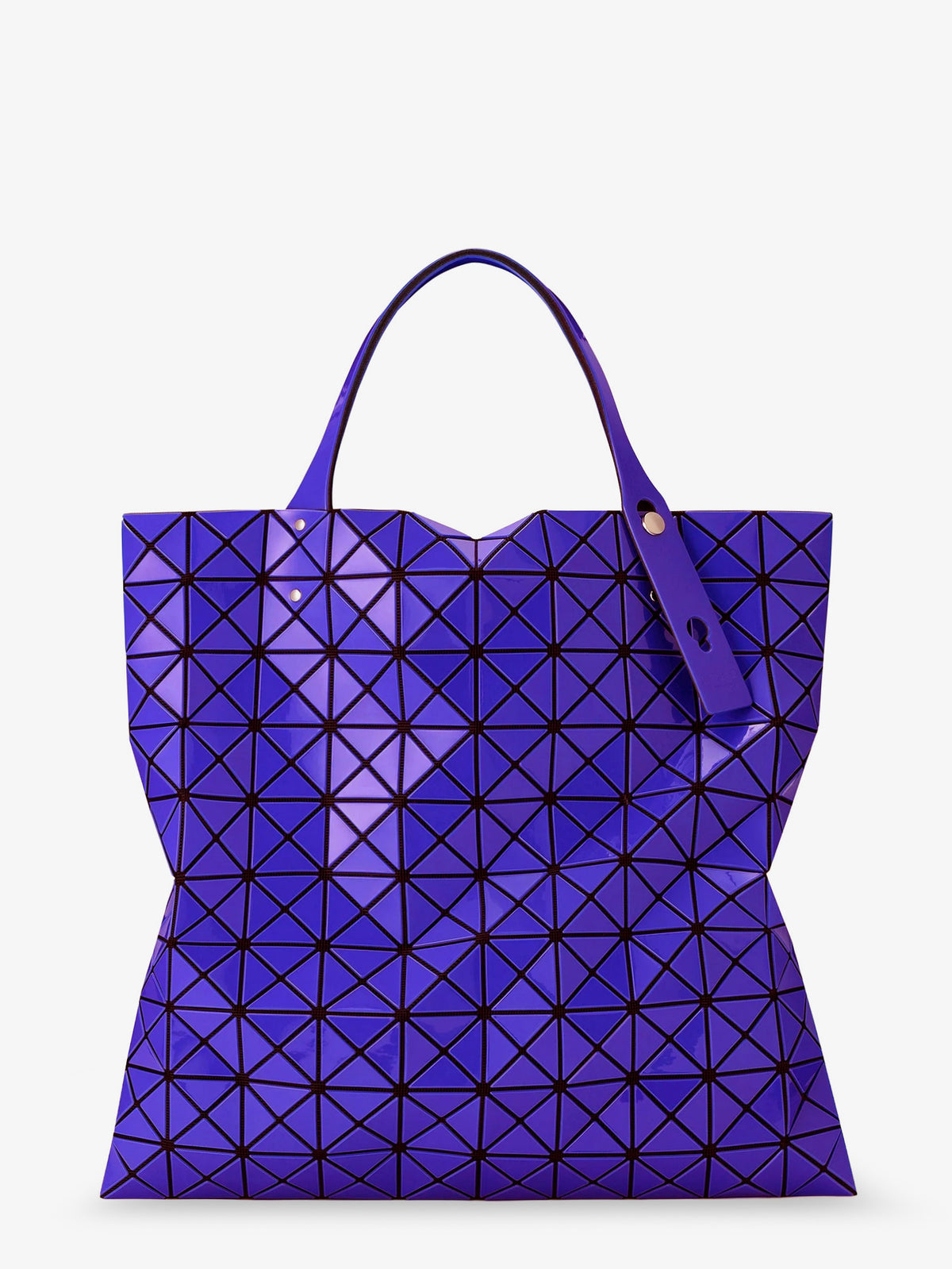 Prism Gloss shoulder bag with triangular pattern